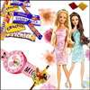 Style Barbie + Kids Watch and chocos - Click here to View more details about this Product